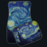 Van Gogh - Die Sternennacht Autofußmatte<br><div class="desc">Van Gogh's Kunstwerk - "The Starry Night" ist auf diesem Set zu sehen. Ein nächtlicher Himmel,  so lebendig mit prächtigen Wirbel! **Karo mit diesem Design in unserem Shop verbundene Produkte heraus und entdecken Sie phantastischere Optionen mit diesem wunderbaren Bild:https://www.zazzle.com/collections/arty_gifts_for_the_van_gogh_fan_in_your_life-119079521028472120?rf=238919973384052768</div>