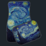 Van Gogh - Die Sternennacht Autofußmatte<br><div class="desc">Van Gogh's Kunstwerk - "The Starry Night" ist auf diesem Set zu sehen. Ein nächtlicher Himmel,  so lebendig mit prächtigen Wirbel! **Karo mit diesem Design in unserem Shop verbundene Produkte heraus und entdecken Sie phantastischere Optionen mit diesem wunderbaren Bild:https://www.zazzle.com/collections/arty_gifts_for_the_van_gogh_fan_in_your_life-119079521028472120?rf=238919973384052768</div>
