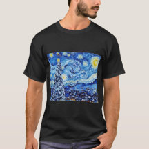 Van Gogh - Die Sternennacht - Weißes Weihnachten