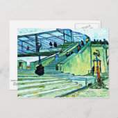 Van Gogh - Die Trinquetaille-Brücke Postkarte (Vorne/Hinten)