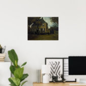 Van Gogh - Die Vicarage Nuenen Poster (Heimbüro)