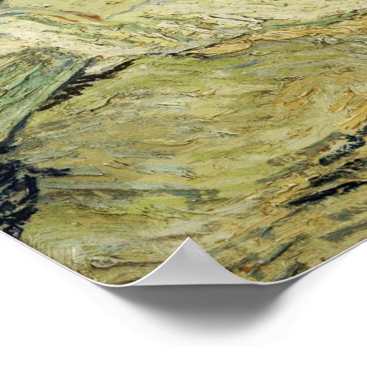 Van Gogh - Die Zunahme von Lazarus (nach Rembrandt Poster (Ecke)