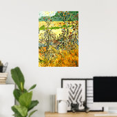 Van Gogh - Disteln, Gemälde von 1888 Poster (Heimbüro)