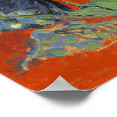 Van Gogh - Dr. Paul Gachet Poster (Ecke)