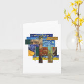 Van Gogh Dreams Quote Karte (Gelbe Blume)
