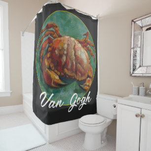 Van Gogh Dungeness Crab 2032 2033 2034 2035 Duschvorhang