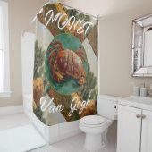Van Gogh Dungeness Crab MONET 2032 2033 2034 Duschvorhang (Beispiel)