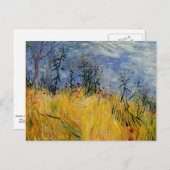 Van Gogh - Edge of a Weizen Field with Poppies Postkarte (Vorne/Hinten)