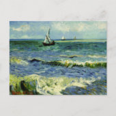 Van Gogh - Ein Fischerboot auf See Postkarte (Vorderseite)