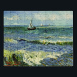Van Gogh - Ein Fischerboot auf See Puzzle<br><div class="desc">Vincent van Gogh Gemälde,  ein Fischerboot auf See</div>
