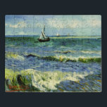 Van Gogh - Ein Fischerboot auf See Puzzle<br><div class="desc">Vincent van Gogh Gemälde,  ein Fischerboot auf See</div>