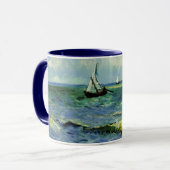 Van Gogh - Ein Fischerboot auf See Tasse (Vorderseite Links)
