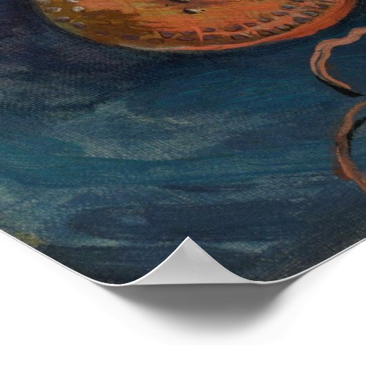 Van Gogh - ein Stiefelpaar 1887 Poster (Ecke)