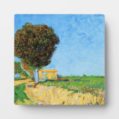 Van Gogh - Eine Allee bei Arles, Fotoplatte (Vorderseite)