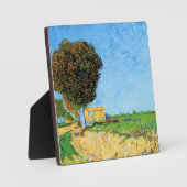 Van Gogh - Eine Allee bei Arles, Fotoplatte (Vorderseite)