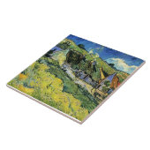 Van Gogh - Eine Gruppe von Hütten Fliese (Seite)