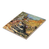Van Gogh - Eine Straße in Saint-Remy mit weibliche Fliese (Seite)