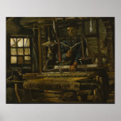 Van Gogh - Eine Weaver-Hütte Poster (Vorne)