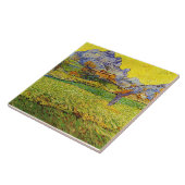 Van Gogh - Eine Wiese im Gebirge, Fliese (Seite)