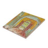 Van Gogh Eingang Hall of Saint Paul Hospital Fliese (Seite)