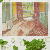 Van Gogh Eingang Hall of Saint Paul Hospital Geschirrtuch (Gefaltet)