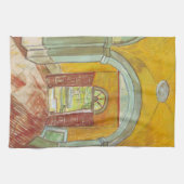 Van Gogh Eingang Hall of Saint Paul Hospital Geschirrtuch (Horizontal)