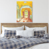 Van Gogh Eingang Hall of Saint Paul Hospital Leinwanddruck (Insitu (Schlafzimmer))