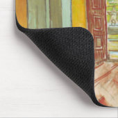 Van Gogh Eingang Hall of Saint Paul Hospital Mousepad (Ecke)