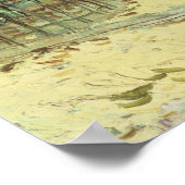 Van Gogh - Eingang zu den öffentlichen Gärten von  Poster (Ecke)