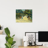 Van Gogh - Eingang zu den öffentlichen Gärten von  Poster (Heimbüro)