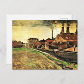 Van Gogh - Eisenmühle in Den Haag, Postkarte (Vorne/Hinten)