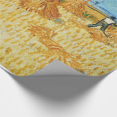 Van Gogh, Ernte in der Provence Geschenkpapier (Ecke)