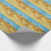 Van Gogh, Ernte in der Provence Geschenkpapier (Ecke)