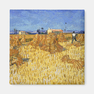 Van Gogh - Ernte in der Provence Magnet