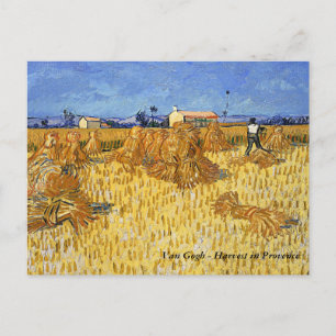 Van Gogh - Ernte in der Provence Postkarte