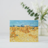 Van Gogh, Ernte in der Provence Postkarte (Stehend Vorderseite)