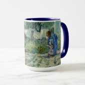 Van Gogh "Erste Schritte" Gemälde Tasse (VorderseiteRechts)