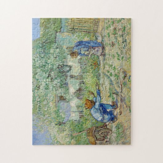 Van Gogh - Erste Schritte Malerei Puzzle (Vertikal)