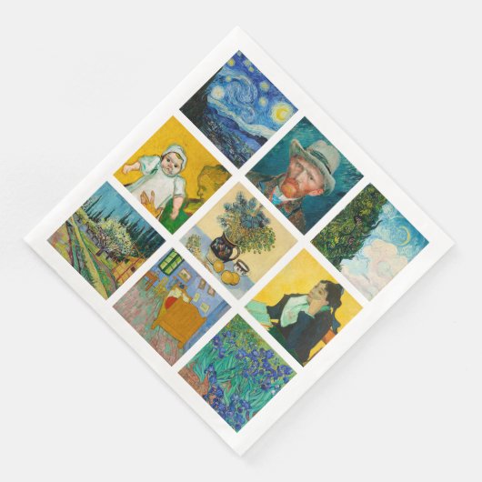 Van Gogh Expo Serviette (Ecke)