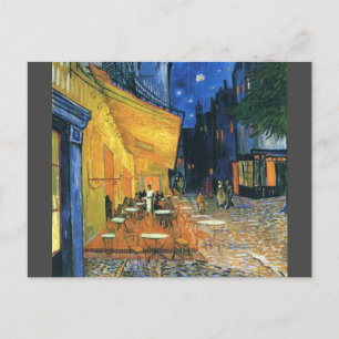 Van Gogh Famous Painting Café Terrasse Postkarte