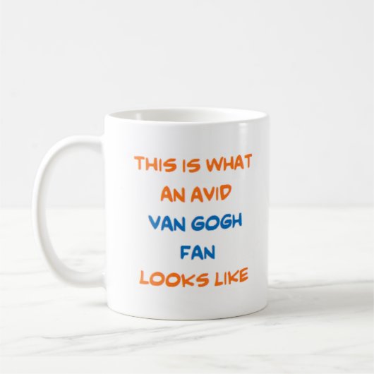 van gogh fan, avid kaffeetasse (Links)