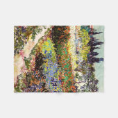 Van Gogh Fantastische Bergwelten am Arles Frische  Fleecedecke (Vorderseite (Horizontal))