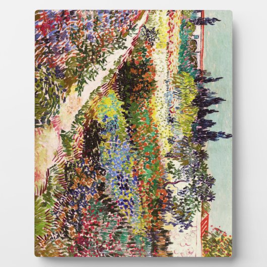 Van Gogh Fantastische Bergwelten am Arles Frische  Fotoplatte (Vorderseite)