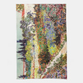 Van Gogh Fantastische Bergwelten am Arles Frische  Handtuch (Vertikal)