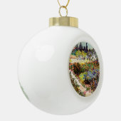 Van Gogh Fantastische Bergwelten am Arles Frische Keramik Kugel-Ornament (Links)