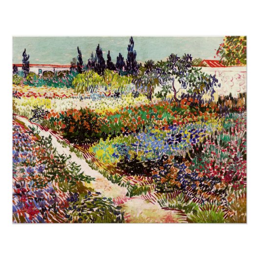 Van Gogh Fantastische Bergwelten am Arles Frische Poster (Vorderseite)