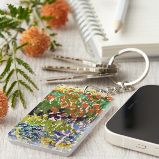 Van Gogh Fantastische Bergwelten am Arles Frische Schlüsselanhänger (Vorderseite rechts)