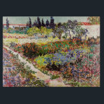 Van Gogh Fantastische Bergwelten am Arles Frische  Schneidebrett<br><div class="desc">Vincent Van Gogh Blütengarten At Arles With Path Fine Art Vincent van Gogh war ein postimpressionistischer Maler, dessen Werke weit reichende Auswirkungen auf die Kunst des 20. Jahrhunderts hatten: Porträts, Selbstportraits, Landschaften und Stillleben von Zypressen, Blume, Bäumen in Blüten, Gärten, Weizenfeldern und Blume. Zwischen 1886 und 1890 fertigte Vincent van...</div>