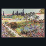 Van Gogh Fantastische Bergwelten am Arles Frische  Seidenpapier<br><div class="desc">Vincent Van Gogh Blütengarten At Arles With Path Fine Art Vincent van Gogh war ein postimpressionistischer Maler, dessen Werke weit reichende Auswirkungen auf die Kunst des 20. Jahrhunderts hatten: Porträts, Selbstportraits, Landschaften und Stillleben von Zypressen, Blume, Bäumen in Blüten, Gärten, Weizenfeldern und Blume. Zwischen 1886 und 1890 fertigte Vincent van...</div>