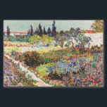 Van Gogh Fantastische Bergwelten am Arles Frische  Seidenpapier<br><div class="desc">Vincent Van Gogh Blütengarten At Arles With Path Fine Art Vincent van Gogh war ein postimpressionistischer Maler, dessen Werke weit reichende Auswirkungen auf die Kunst des 20. Jahrhunderts hatten: Porträts, Selbstportraits, Landschaften und Stillleben von Zypressen, Blume, Bäumen in Blüten, Gärten, Weizenfeldern und Blume. Zwischen 1886 und 1890 fertigte Vincent van...</div>